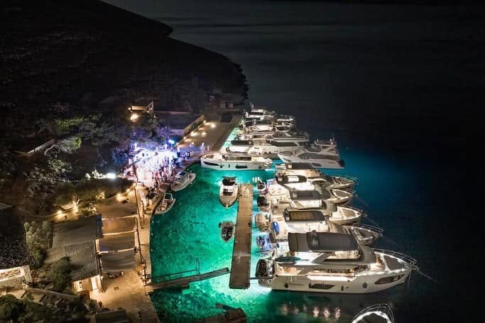 Opat cove in the Kornati archipelago